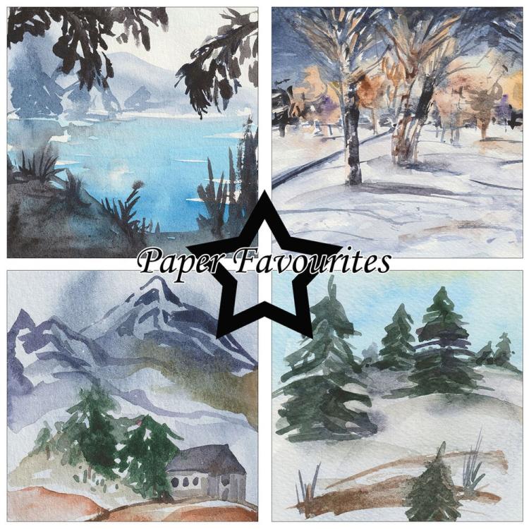 Paper Favourites Winter Landscape 6x6 Paper Pack PF259