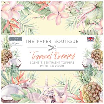 Paper Boutique Tropical Dreams Sentiments Pad #1193