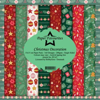 Paper Favourites 6x6 Paper Pack Christmas Decoration #147