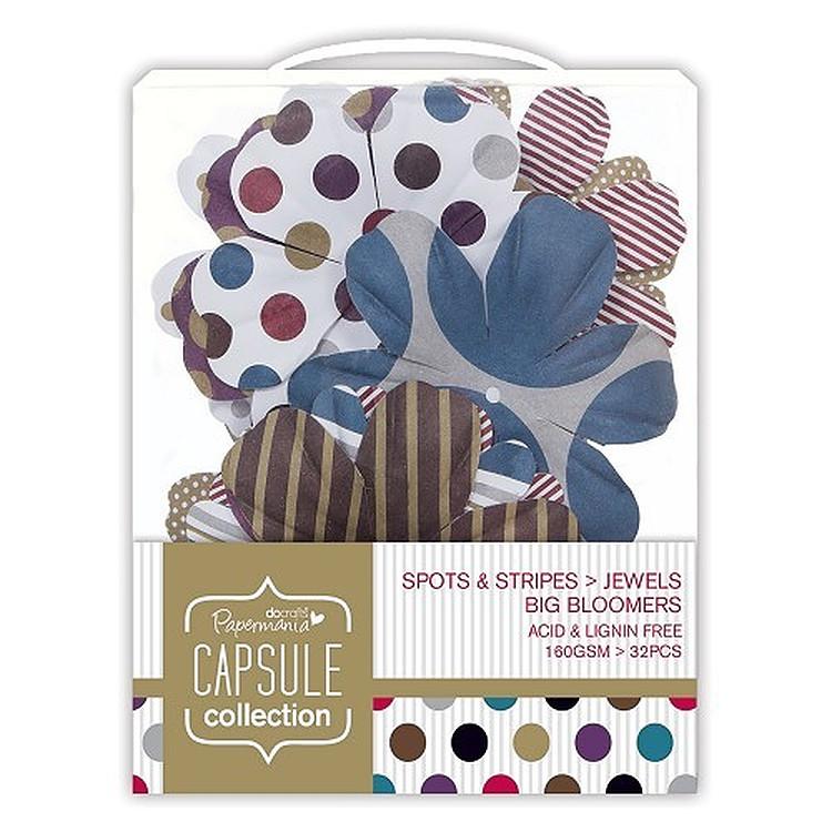 Papermania Capsule Big Bloomers Spot & Stripes #368108