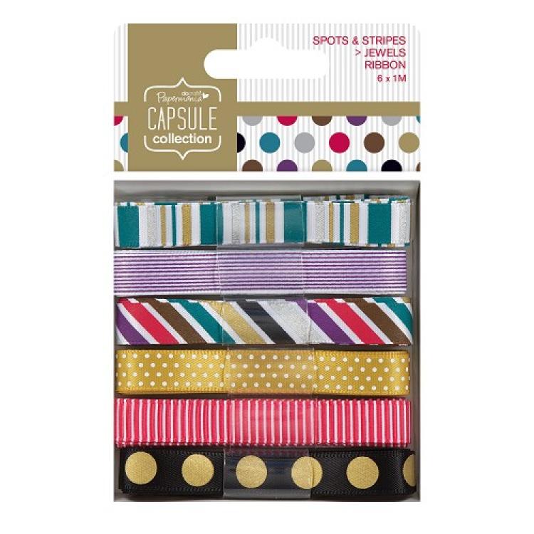 Papermania Ribbon Spot and Stripes PMA367110