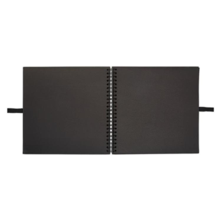 Papermania 12x12 Scrapbook Album Black #PMA101403