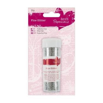 Papermania Fine Glitter Silber 25gr