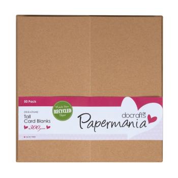 Papermania Lange Kartenset Kraftpapier