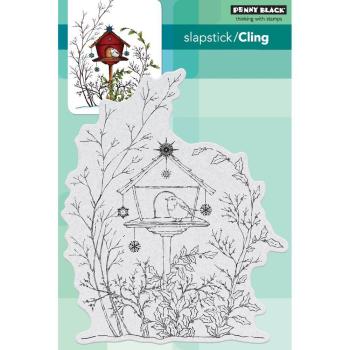 Penny Black Cling Stamp Adorned Abode