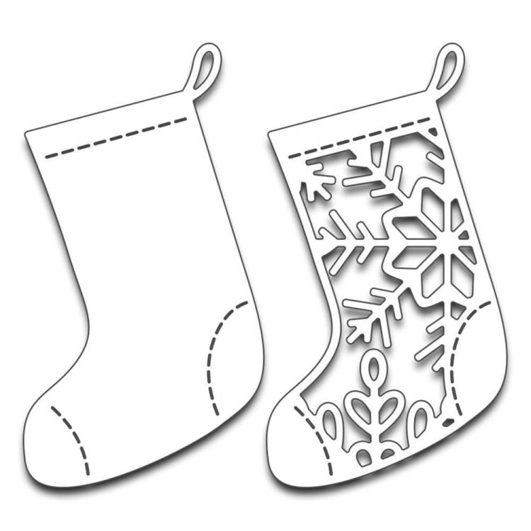 Penny Black Creative Dies Christmas Stockings