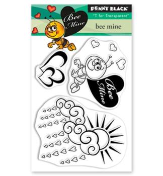 Penny Black Mini Clear Stamp Bee mine