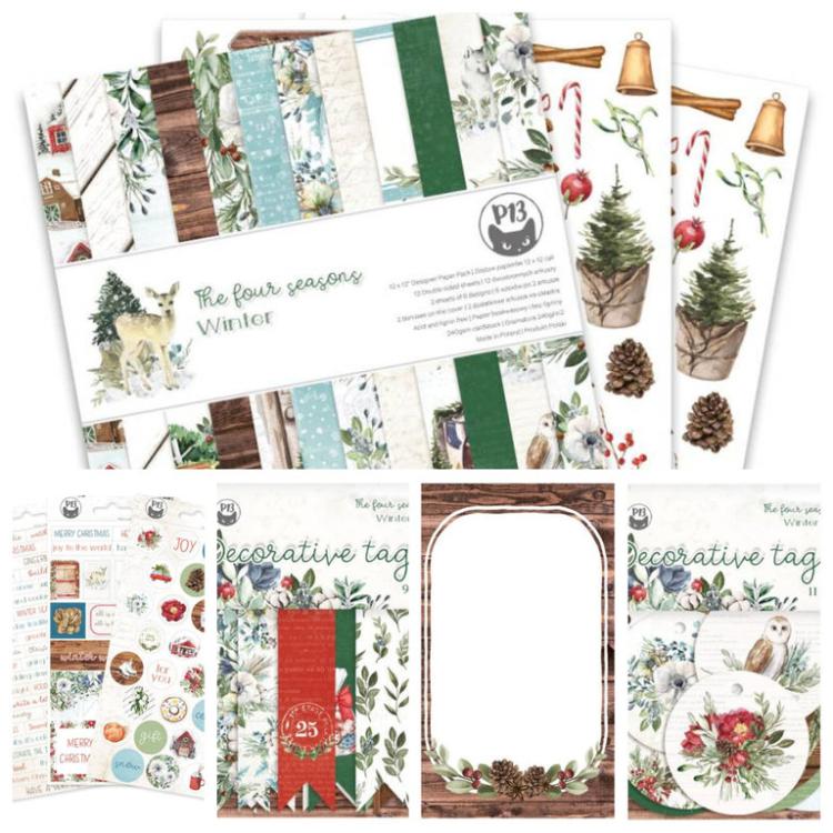 Piatek 13 Bumper Scrapbooking Kit Winter