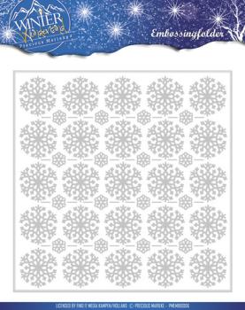 Precious Marieke Winter Wonderland Embossing Folder