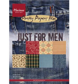 Pretty Papers A5 Paper Pad Just for men #PK9129