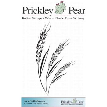 Prickley Pear Cling Stamps Wheat Stalks