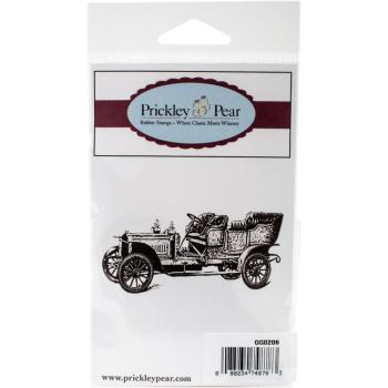 Prickley Pear Cling Stamps Antique Car