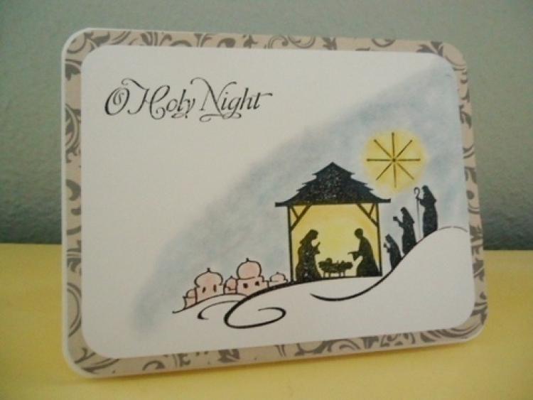 Prickley Pear Cling Stamps Nativity Scene