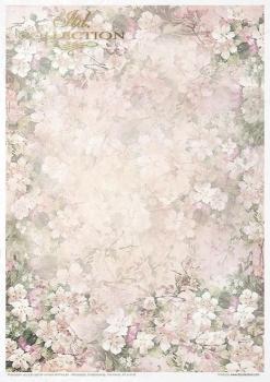 ITD Collection A4 Rice Paper Creative Set Rosy Summertime