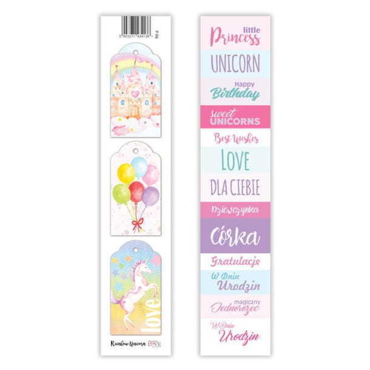 Lexi Design Scrapbooking KIT Rainbow Unicorn