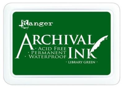 Ranger Archival Ink Pad  Library Green