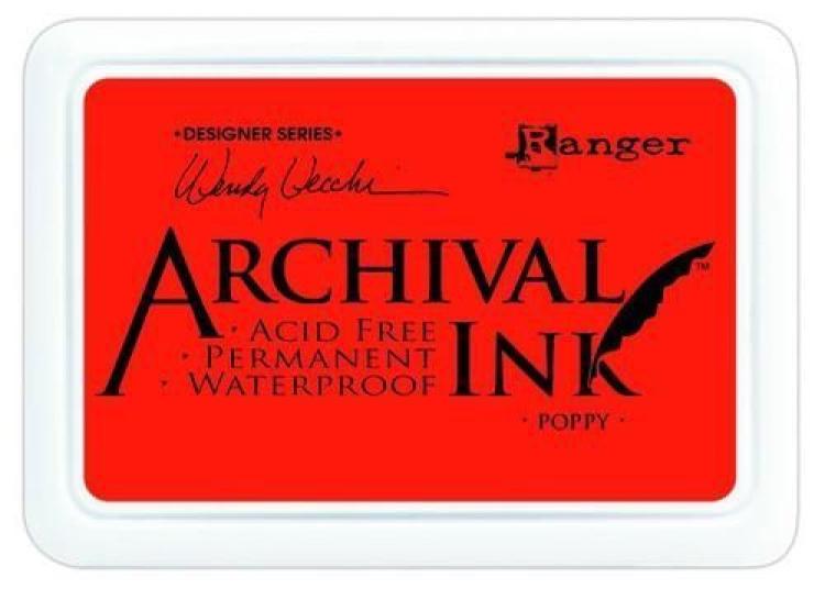 Ranger Archival Ink Pad Poppy