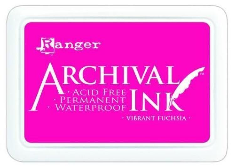 Ranger Archival Ink Pad Vibrant Fuchsia