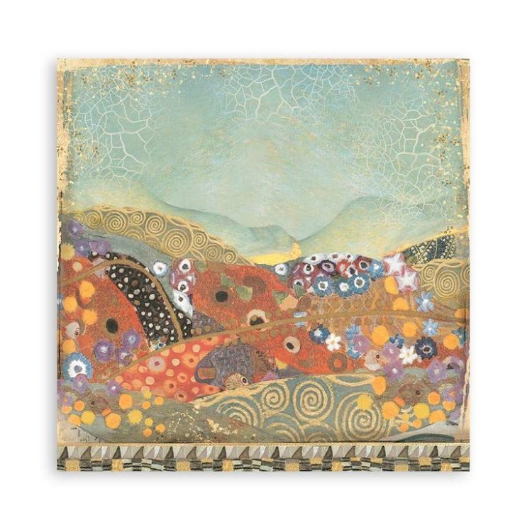 Stamperia 12x12 Paper Pad Maxi Background Klimt #SBBL101