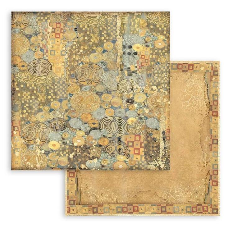 Stamperia 12x12 Paper Pad Maxi Background Klimt #SBBL101