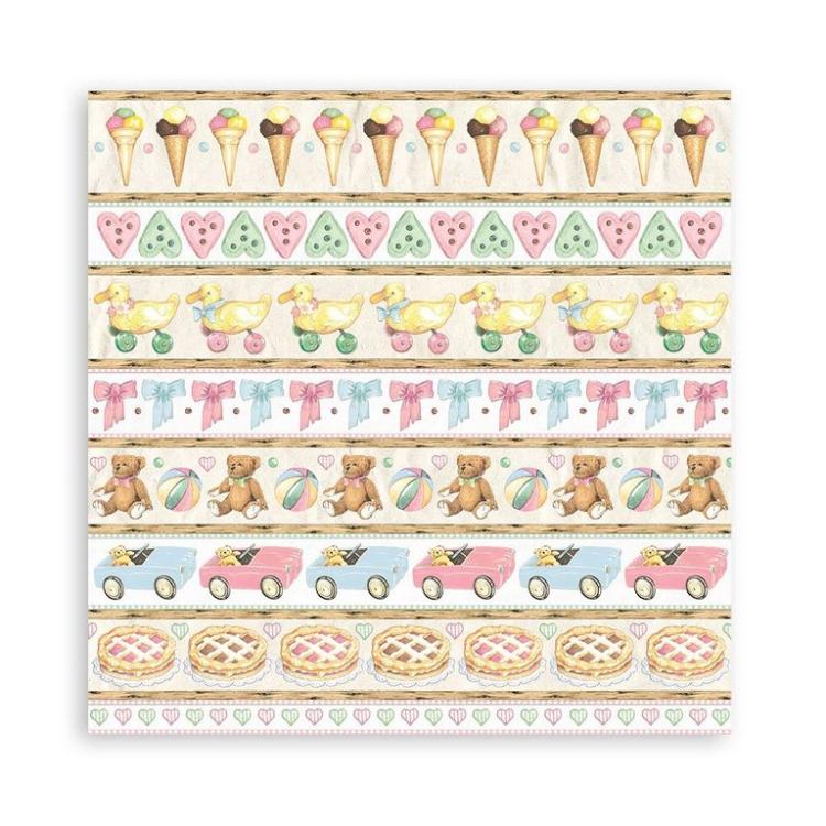 Stamperia 12x12 Paper Pad DayDream SBBL104