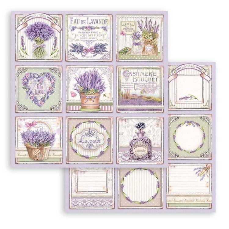 Stamperia 12x12 Paper Pad Provence SBBL105