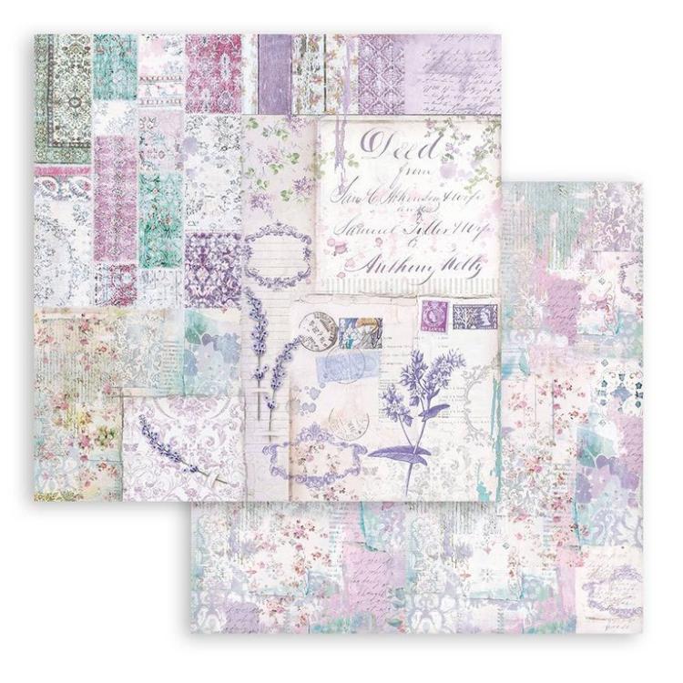 Stamperia 12x12 Paper Pad Provence SBBL105