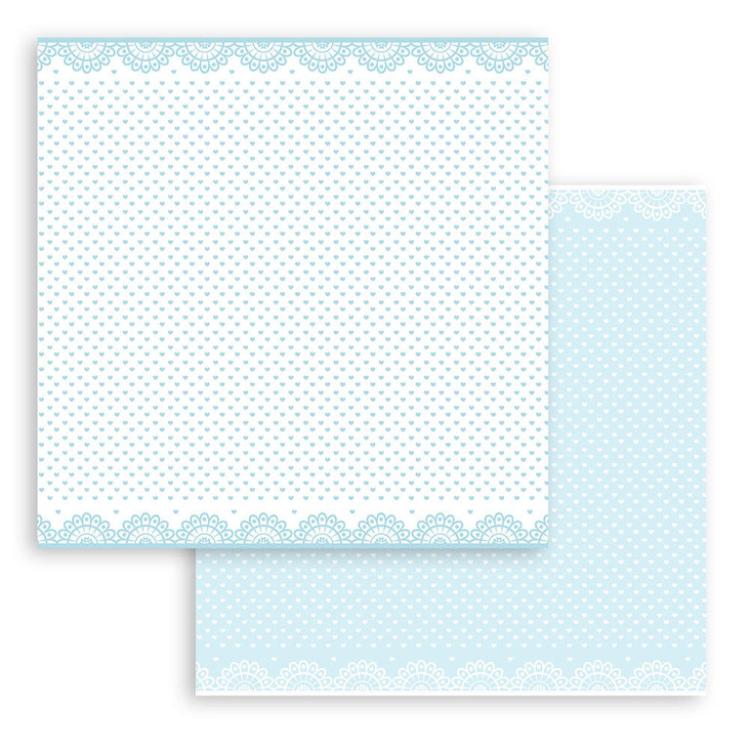 Stamperia 12x12 Paper Pad BabyDream Blue SBBL106