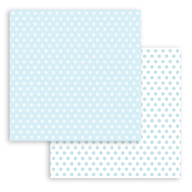 Stamperia 12x12 Paper Pad BabyDream Blue SBBL106