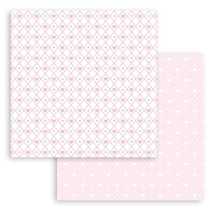 Stamperia 12x12 Paper Pad BabyDream Pink SBBL107