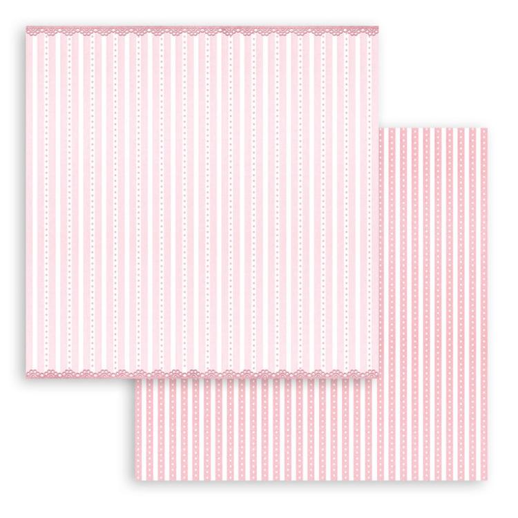 Stamperia 12x12 Paper Pad BabyDream Pink SBBL107