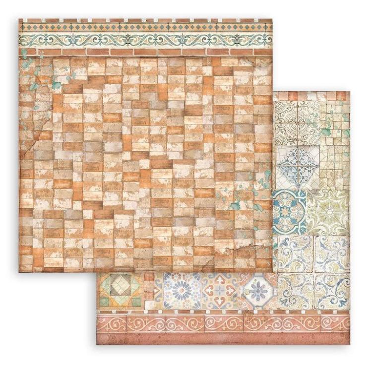 Stamperia 12x12 Maxi Background Casa Granada SBBL108