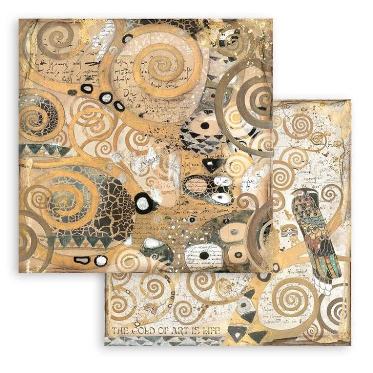 Stamperia 12x12 Paper Pad Klimt #SBBL97