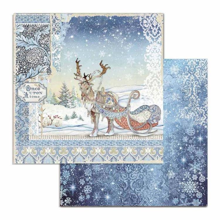 Stamperia 6x6 Paper Pad Winter Tales #SBBXS04