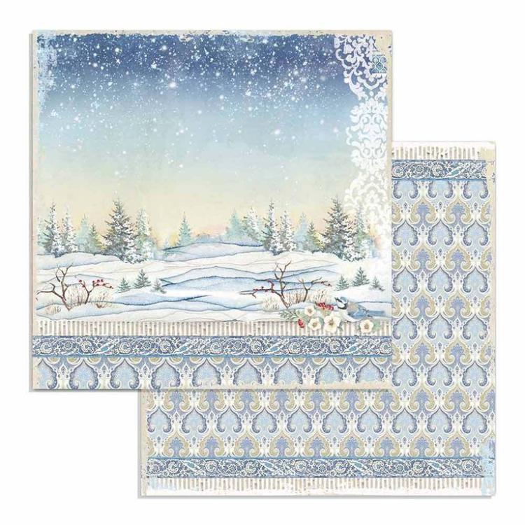 Stamperia 6x6 Paper Pad Winter Tales #SBBXS04