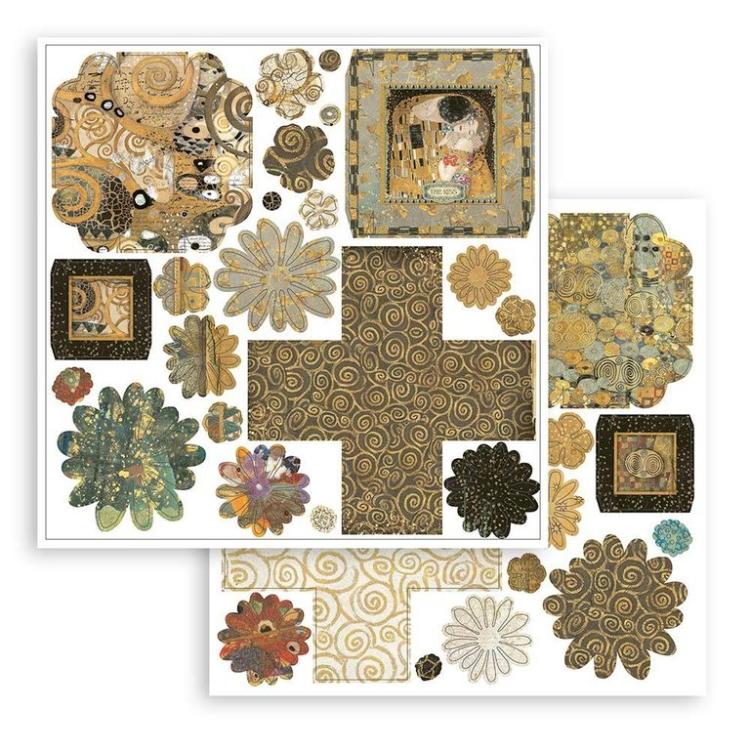 Stamperia 3D Paper Kit Klimt POP07