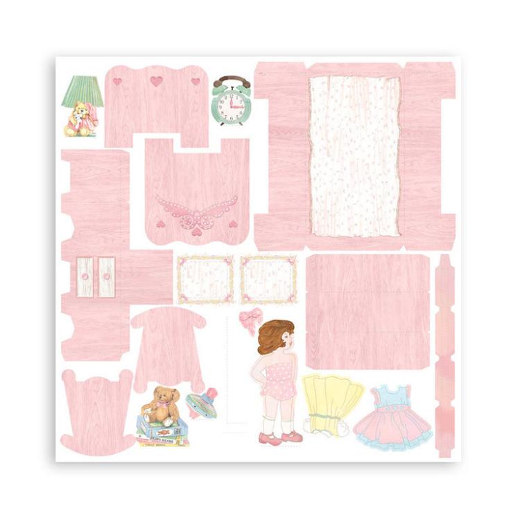 Stamperia 3D Paper Kit DayDream Babyroom POP11