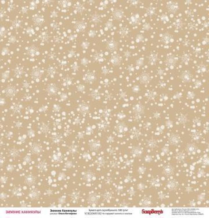 ScrapBerry´s 12x12 Scrapbooking Paper Pad Happy Holidays