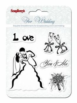 ScrapBerry´s Stamp For Wedding - You & Me