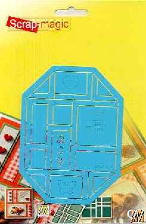 Scrap Magic - Octagon Corner Oblong Template