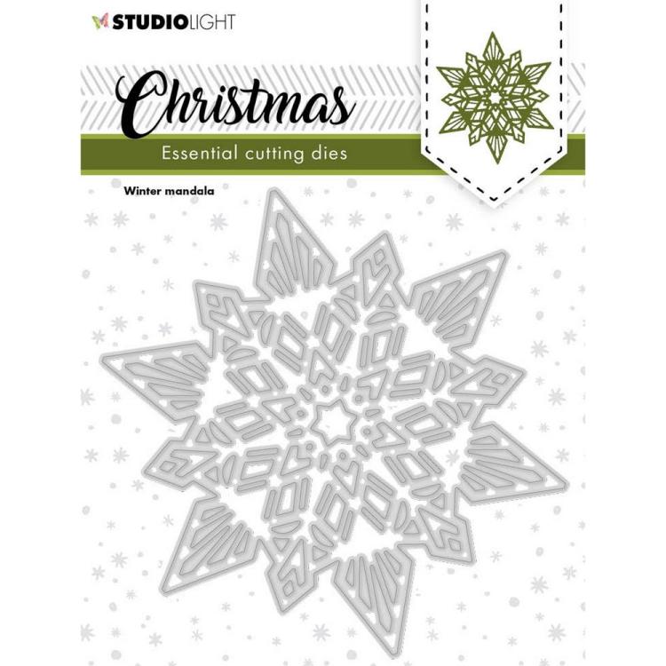 SL Cutting Die Christmas Star Mandala #249