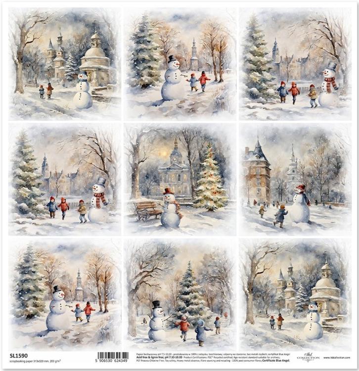 SL1590 ITD Collection Winter Views 12x12 Sheet