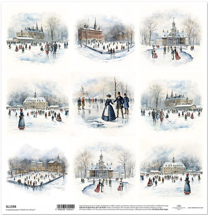 SL1598 ITD Collection Winter Views 12x12 Sheet