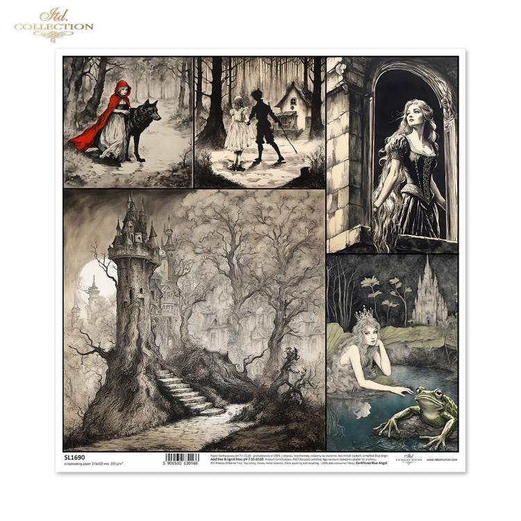 SL1690 ITD Collection Lost in a Fairy Tale 12x12 Paper Sheet