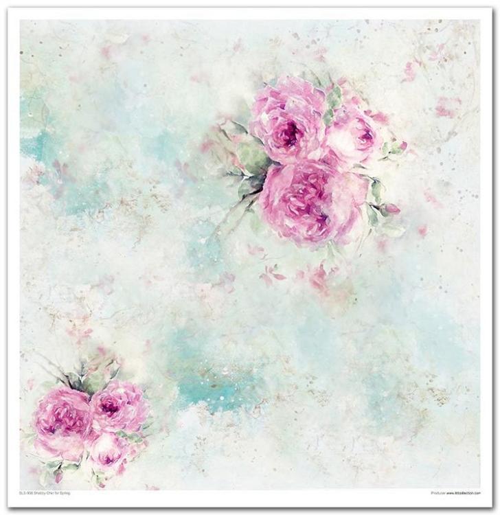 ITD Collection 12x12 Paper Pad Shabby Chic for Spring