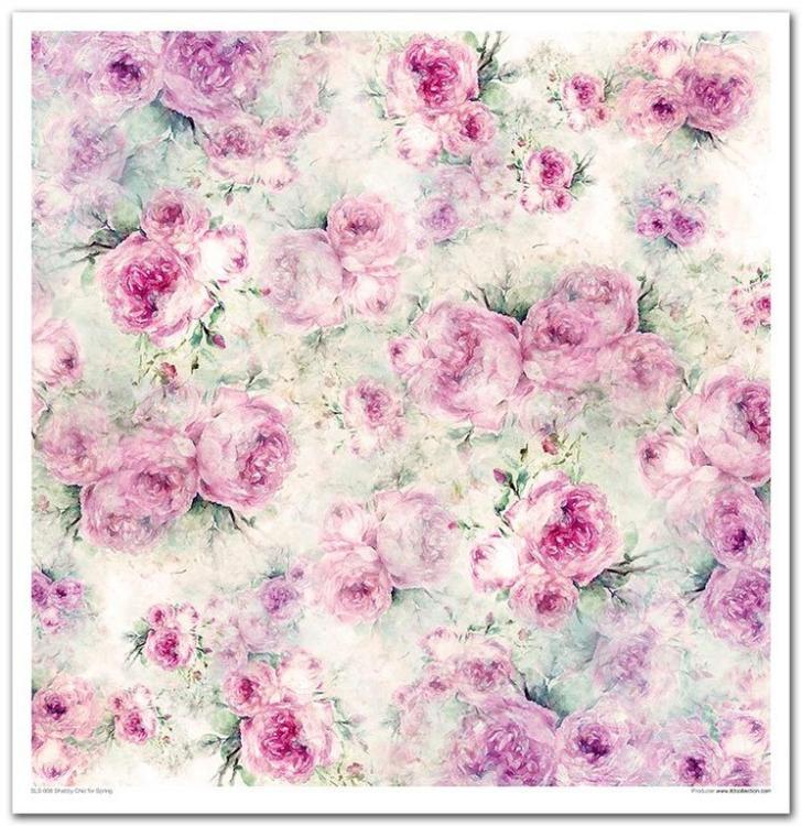 ITD Collection 12x12 Paper Pad Shabby Chic for Spring