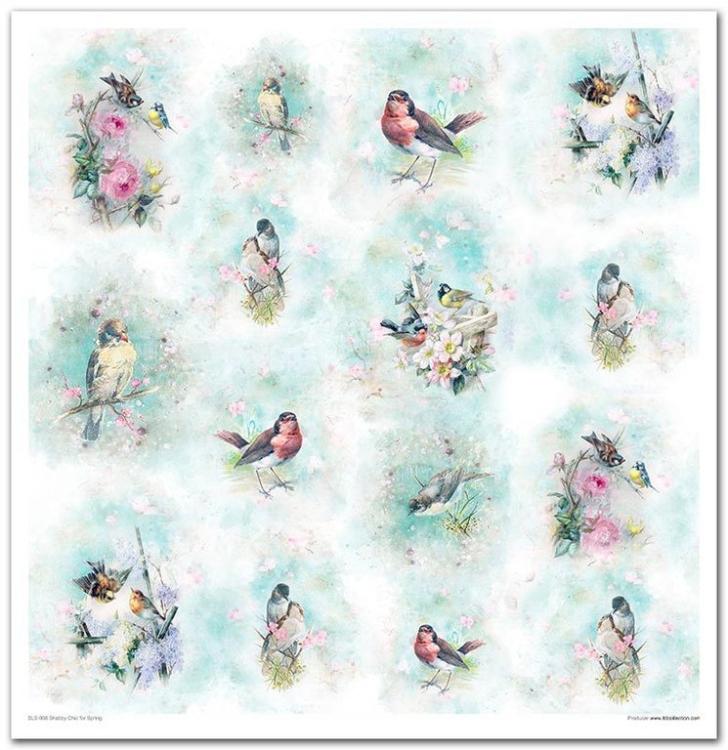 ITD Collection 12x12 Paper Pad Shabby Chic for Spring