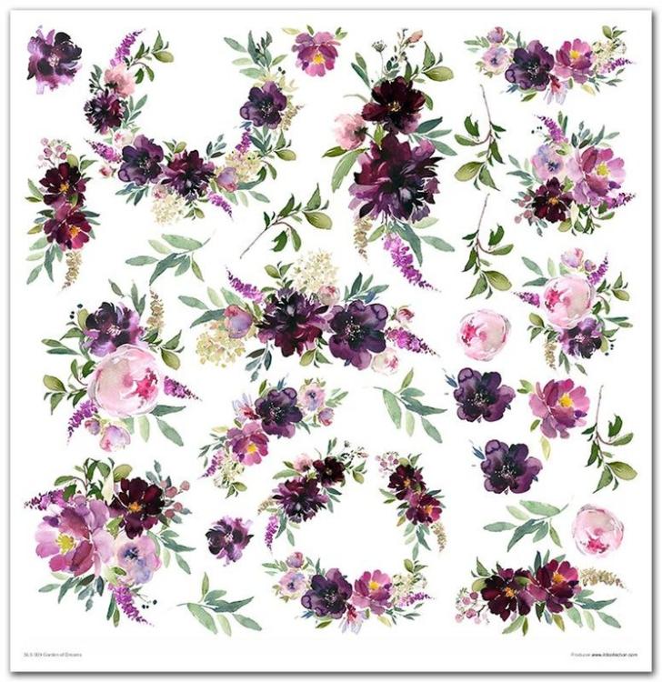 ITD Collection 12x12 Paper Pad Garden of Dreams