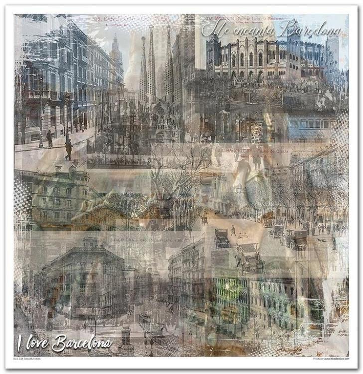 ITD Collection  Paper Pad 12x12 Beautiful Cities