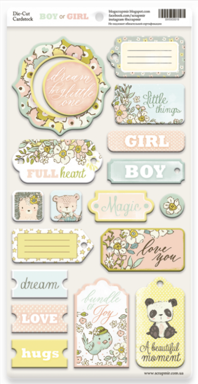 ScrapMir Scrapbooking Kit Boy or Girl